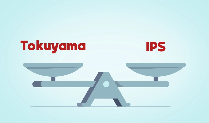 مقایسه کامپوزیت توکویاما و IPS ای پی اس