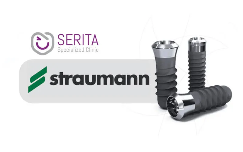 برند اشترومن در کنار نمونههایی از ایمپلنتش