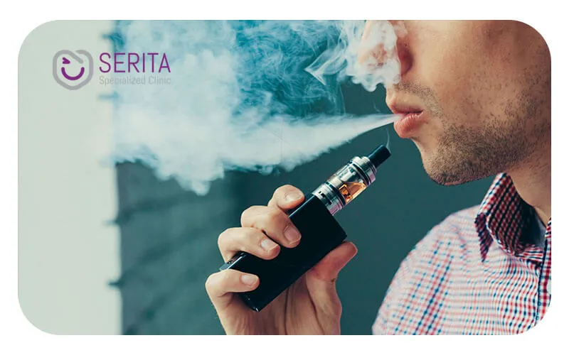 ویپ برای ایمپلنت دندان ضرر دارد.