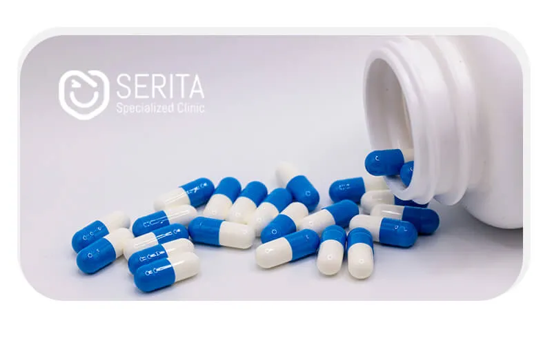 ظرف قرص برای کاهش خونریزی بعد از ایمپلنت دندان.