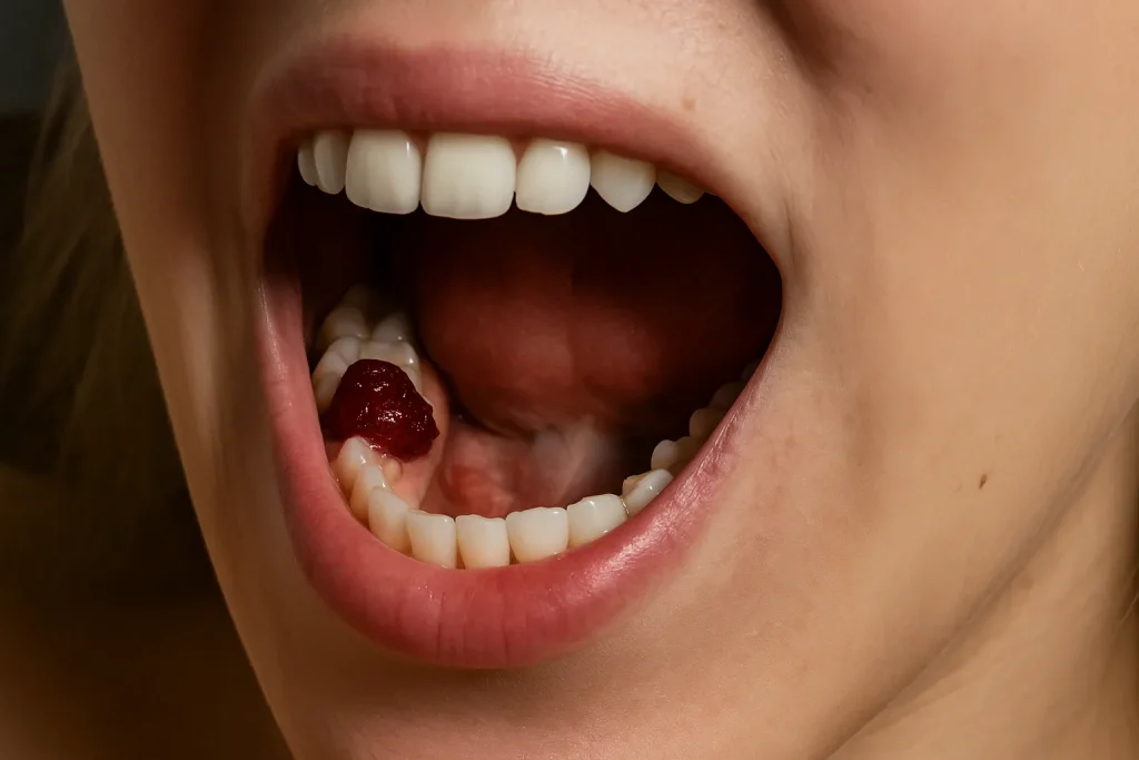 لخته خون بعد از ایمپلنت