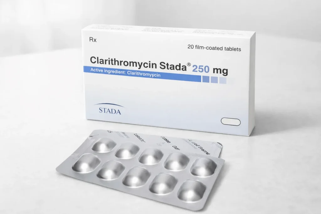 داروی کلاریترومایسین برای عفونت ایمپلنت