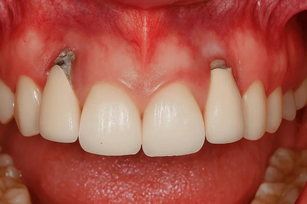 عکس پس زدن ایمپلنت