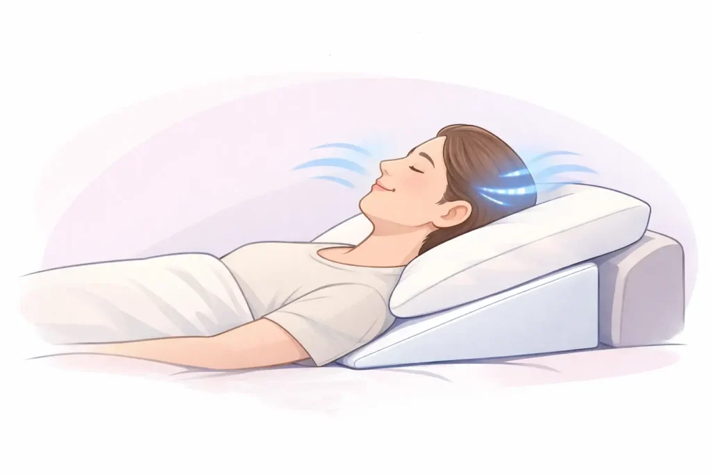 خوابیدن بعد از ایمپلنت با سر بالا