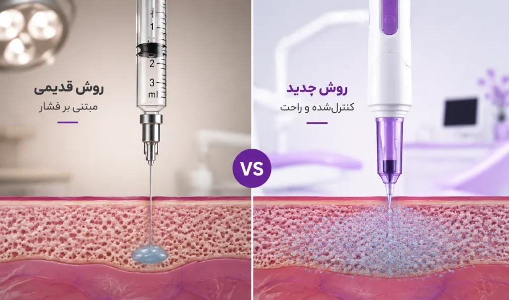 در روش جدید دارو قطرهقطره تزریق میشود و در روش قدیمی یکجا!